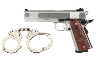 Smith & Wesson 1911 E-Series 1911 pistol, stainless.
